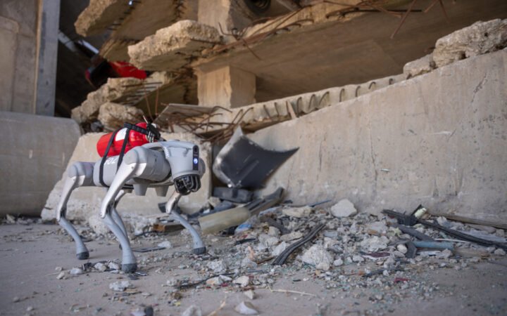 AI-Powered Robotic Dog Uses Memory and Vision for Search-and-Rescue Missions