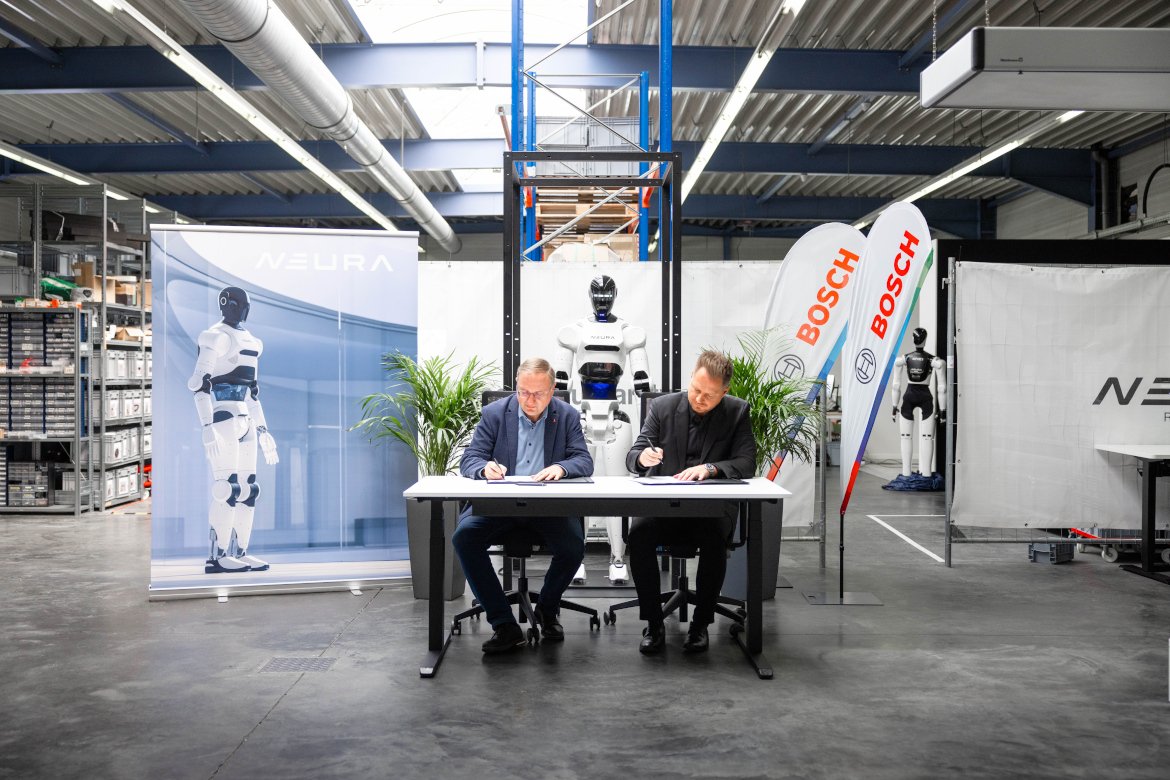 NEURA Robotics and Bosch Join Forces to Scale German-Made Humanoid Robotics