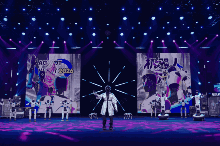AGIBOT Night Brings Humanoid Robots to the Stage in the World’s First Robot-Led Live Gala