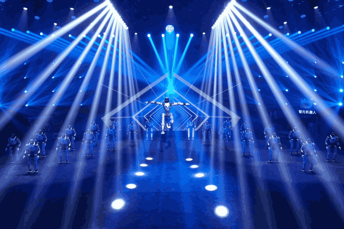 Humanoid Robots Train with Shaolin Monks in Symbolic Moment for Physical AI