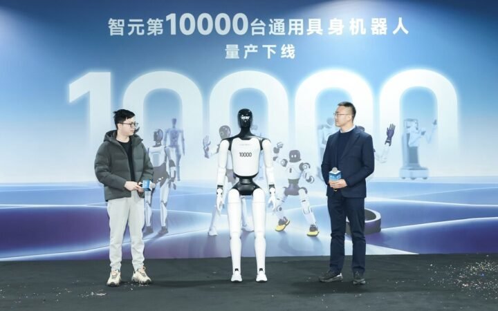 Agibot Hits 10,000 Humanoid Robots as Industry Shifts to Scale