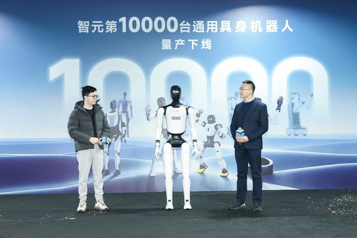 Agibot Hits 10,000 Humanoid Robots as Industry Shifts to Scale