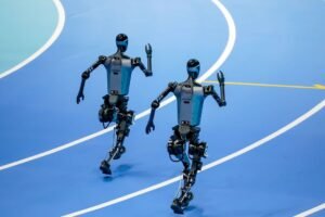 Humanoid Robots Prepare to Challenge Human Records at Beijing Android Half Marathon