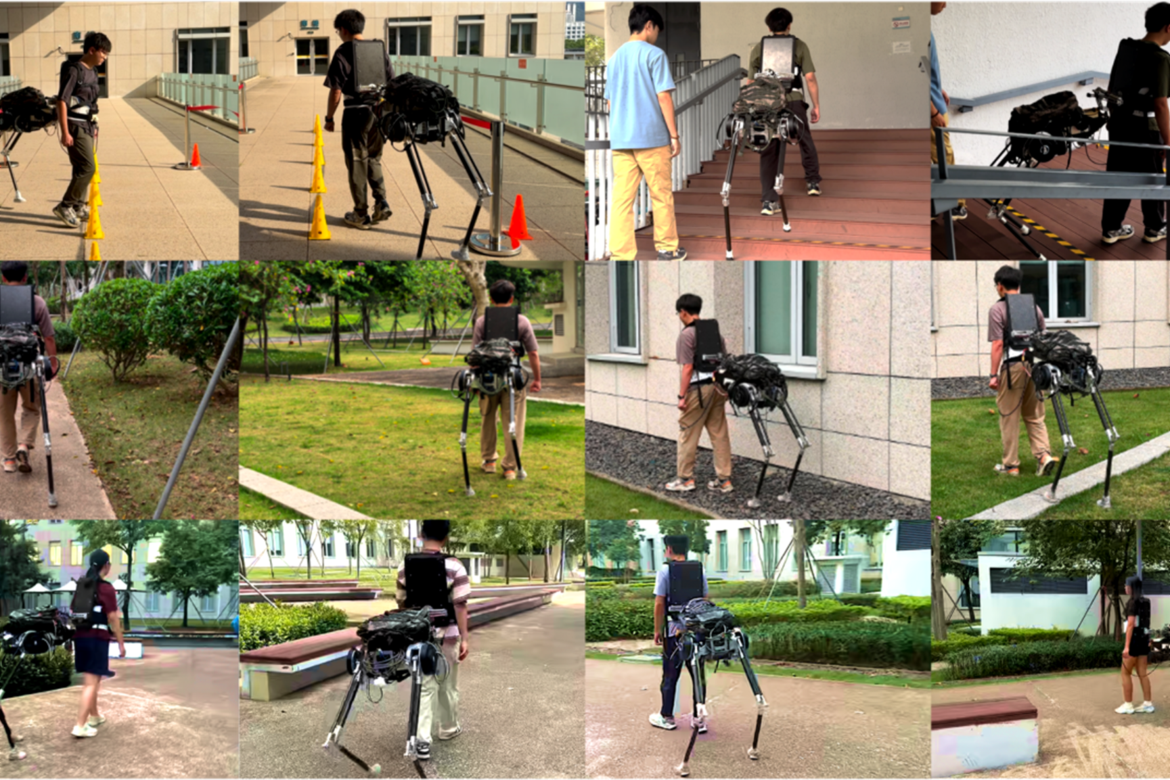 Researchers Build Centaur Style Robot to Help Humans Carry Loads