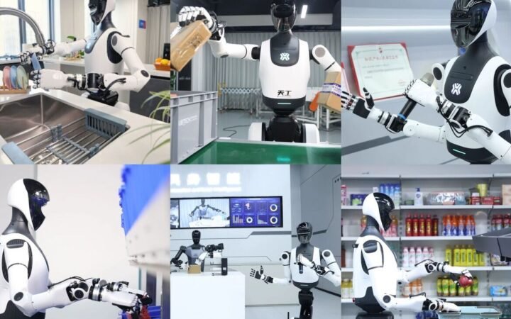 China’s Robot Trainers Are Teaching Humanoids How to Work