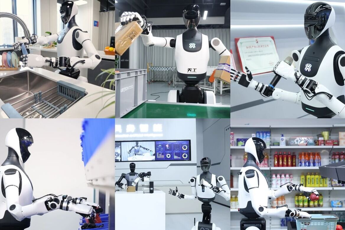 China’s Robot Trainers Are Teaching Humanoids How to Work