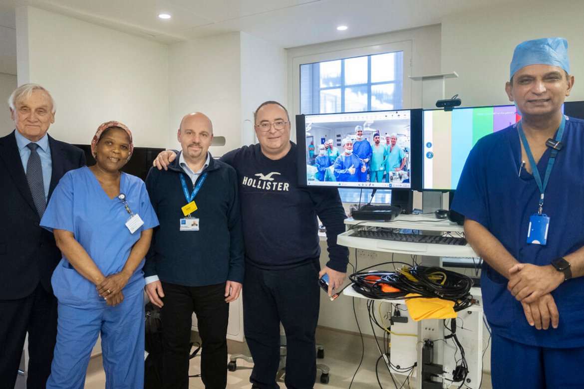 Surgeon in London Removes Prostate via Robot 1,500 Miles Away in Gibraltar