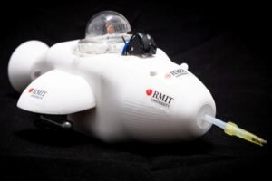 RMIT Engineers Build Dolphin Inspired Robot for Oil Spill Cleanup