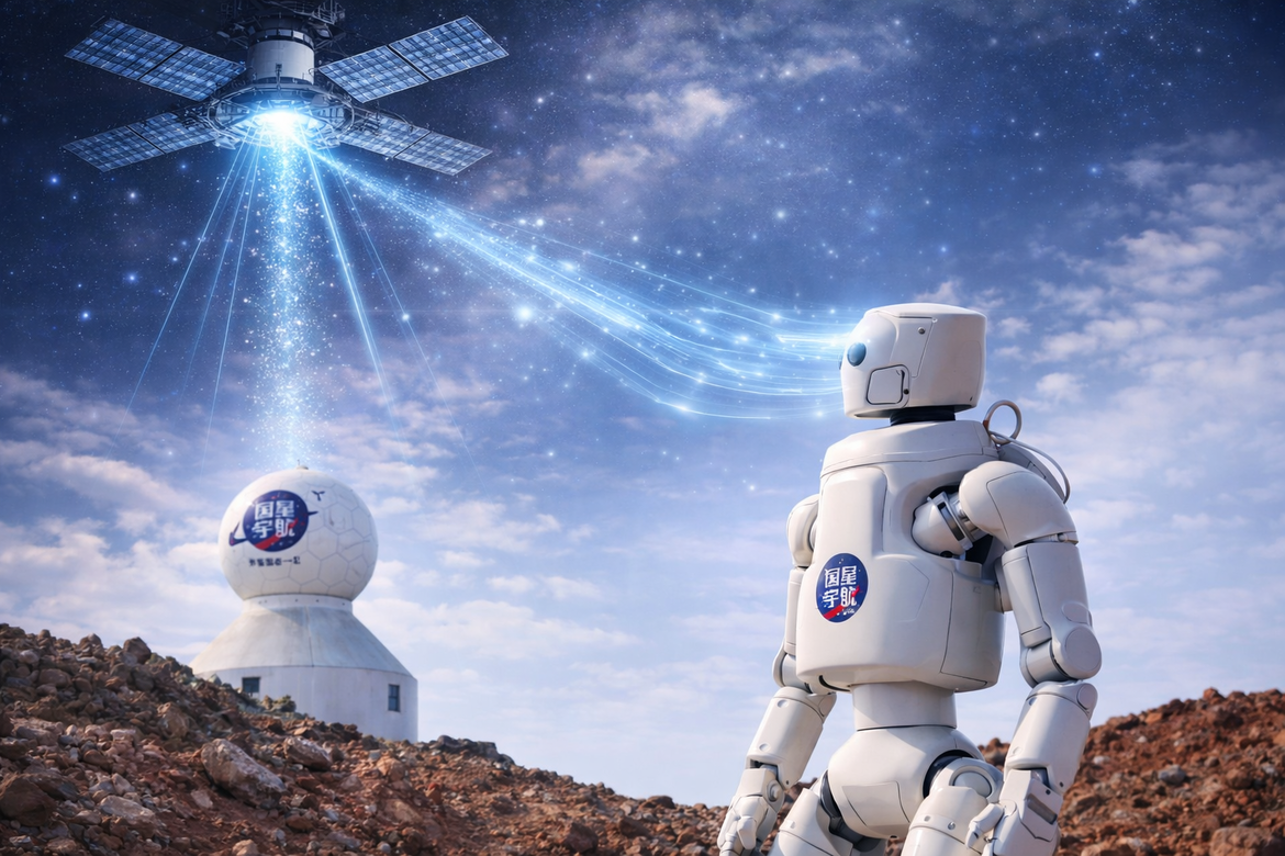 China Demonstrates First Space-Based AI Control of Ground Robots