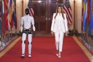 Humanoid Robot Debuts at White House AI Education Summit