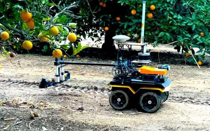 Irrigation Robot Maps Water Needs Tree by Tree, Challenging Farm Automation Norms