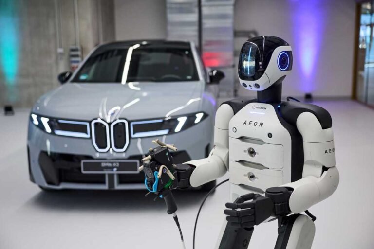 BMW Deploys Hexagon Robotics’ Aeon Humanoid at Leipzig Factory in First European Automotive Humanoid Deployment