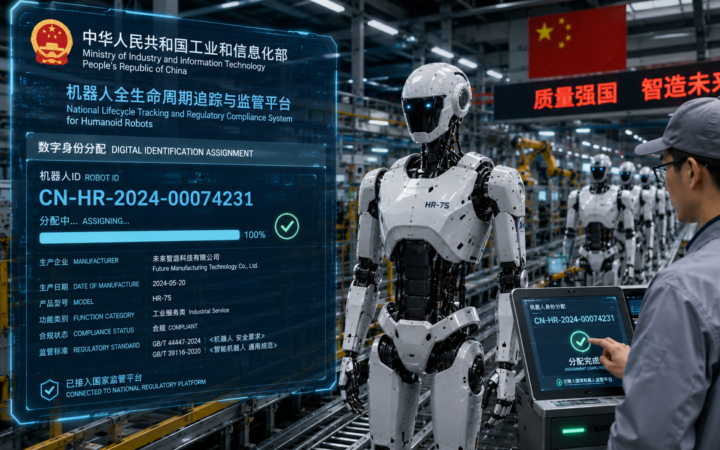 China Launches National Digital ID System for Humanoid Robots, Covering 28,000 Units Across 200 Models