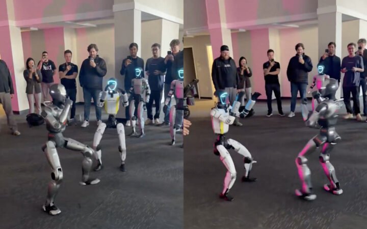 Unitree and EngineAI Robots Square Off in First Public Inter-Brand Robot Fight in San Francisco
