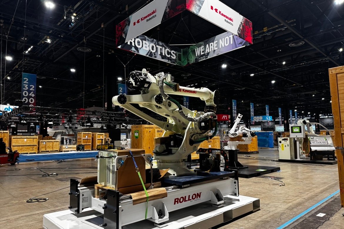 Kawasaki Robotics Debuts RL030N, the First 8-Axis Robot Designed for Physical AI, at Automate 2026