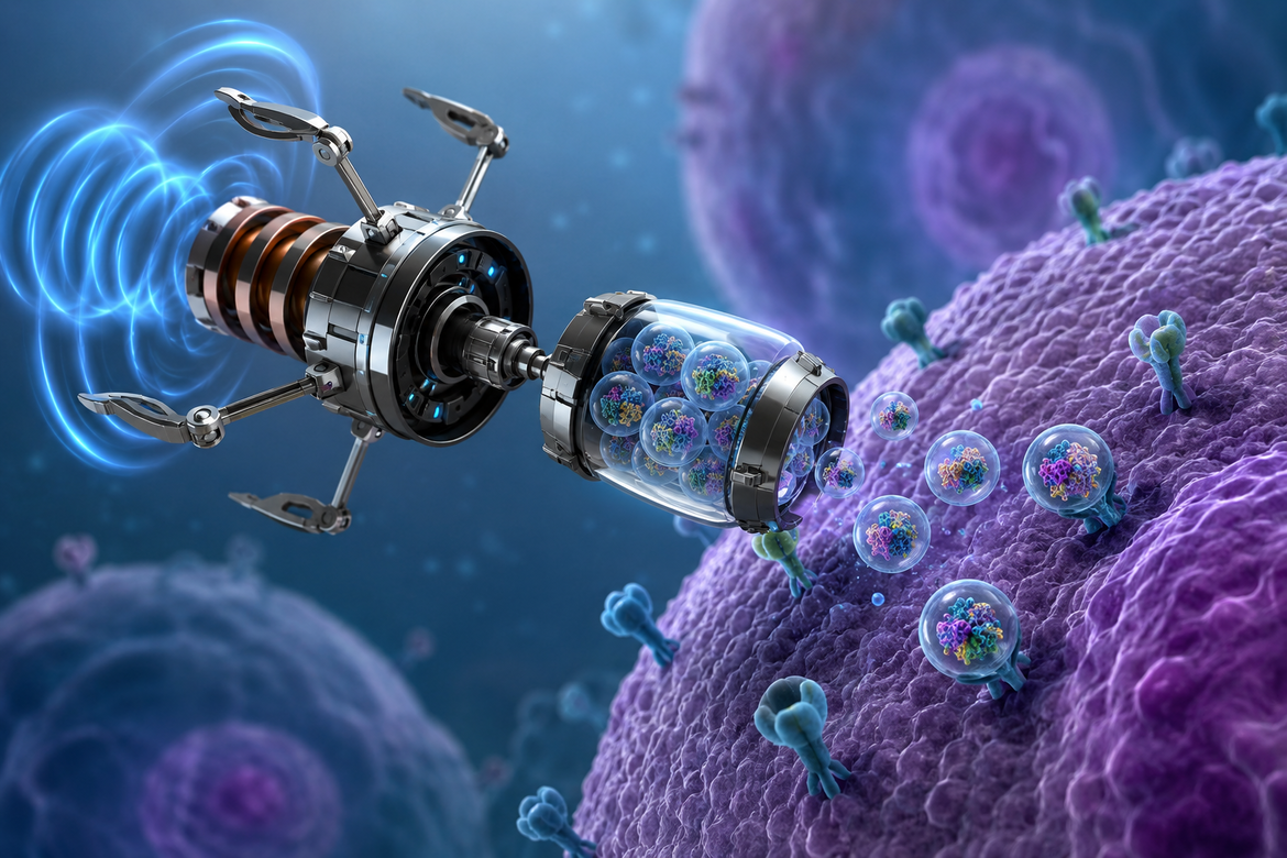 University of Basel Develops Modular Nanorobot with Reusable Propulsion and Payload Modules