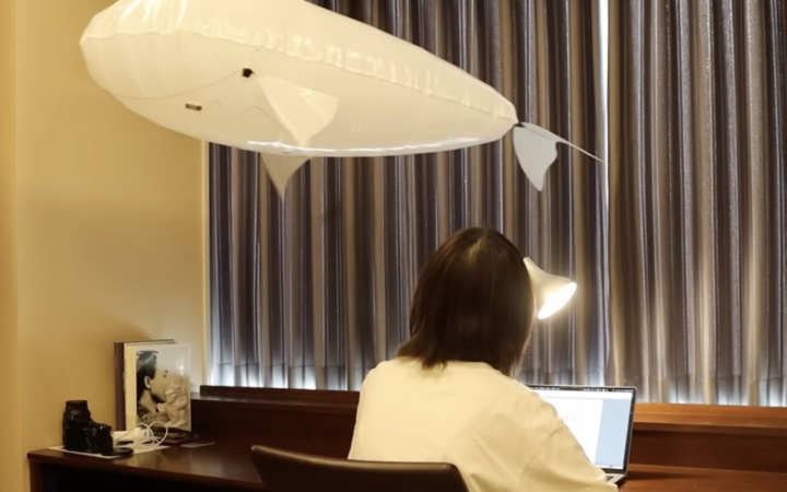 Keio University and MIT Design Floating Companion Robot Inspired by Tinker Bell