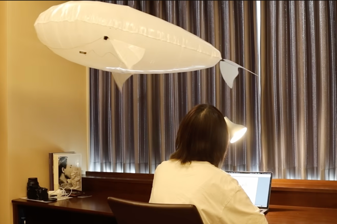 Keio University and MIT Design Floating Companion Robot Inspired by Tinker Bell