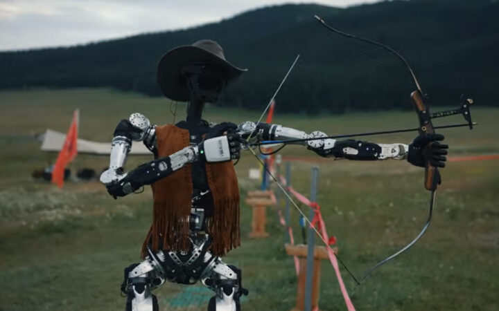 PNDbotics’ Adam Rides a Robot Horse and Fires an Arrow From 20 Metres