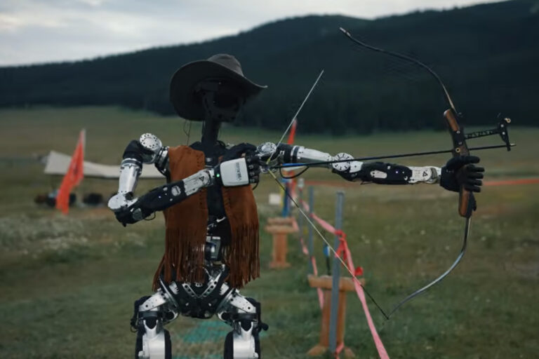 PNDbotics’ Adam Rides a Robot Horse and Fires an Arrow From 20 Metres