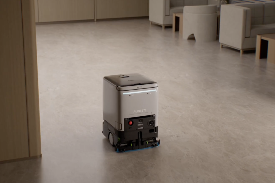 Pudu Robotics Launches ET1 AI-Native Scrubber-Dryer Robot for Small Commercial Spaces