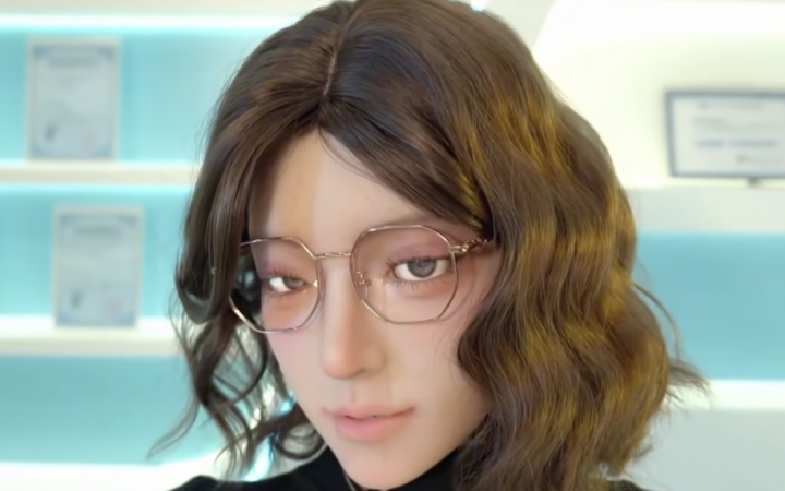 Yanxi Technology’s Yansyn-X2 Robot Cries on Command Using Microfluidics and Affective AI
