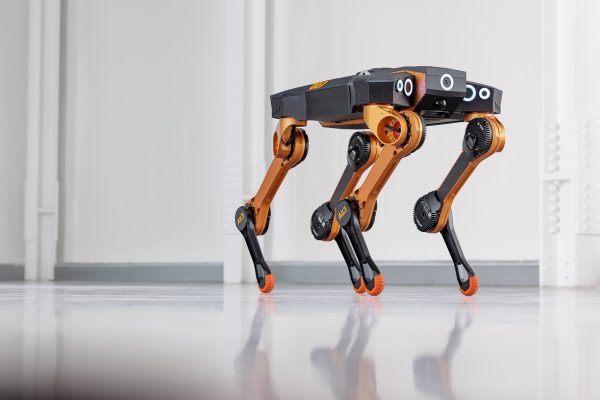 All3’s Mantis Construction Robot Climbs Stairs and Drives Screws