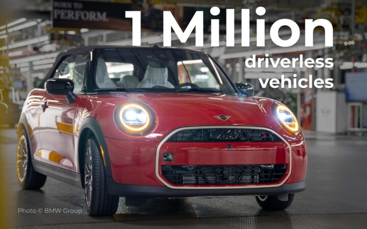 BMW and Embotech Pass One Million Driverless Vehicle Moves Inside Factories