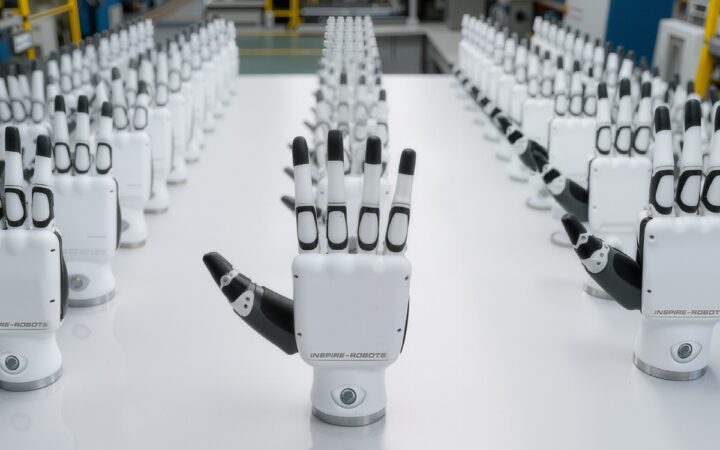 China’s Robotic Hands Become a Key Link in the Humanoid Race
