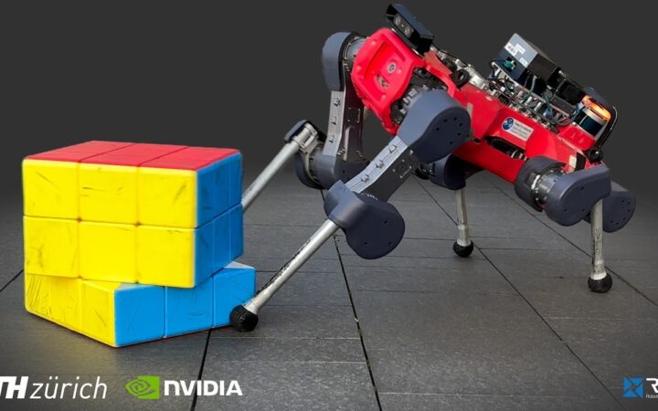 Watch: ETH Robot Solves Giant Rubik’s Cube Using Only Its Feet