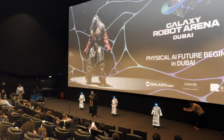 Galaxy Opens Robot Performance Arena at Dubai Mall