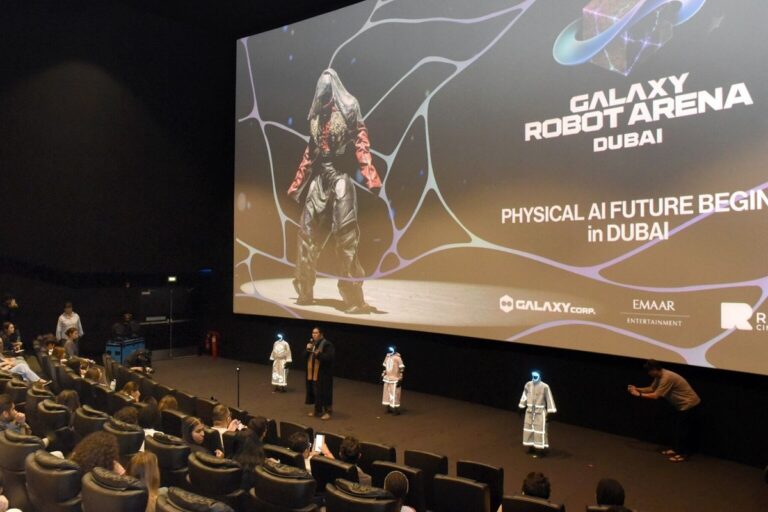 Galaxy Opens Robot Performance Arena at Dubai Mall