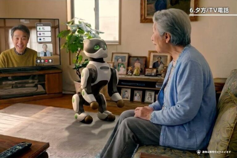 Kawasaki Unveils Home LEO Robot Dog for Elderly Care