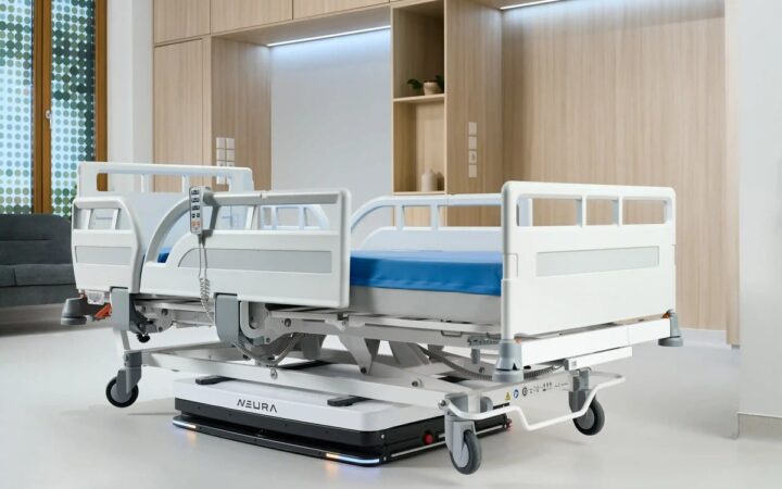 NEURA Robotics Enters Healthcare With Autonomous Hospital Bed Transport