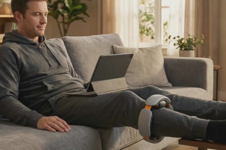 Therabot Ships a Hands-Free Robot That Massages Your Legs