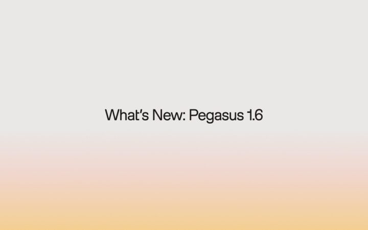 TwelveLabs Launches Pegasus 1.6 for First-Person Robotics Video