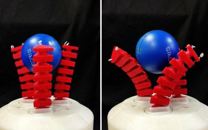 Soft Robotic Gripper Turns Objects Without Letting Go
