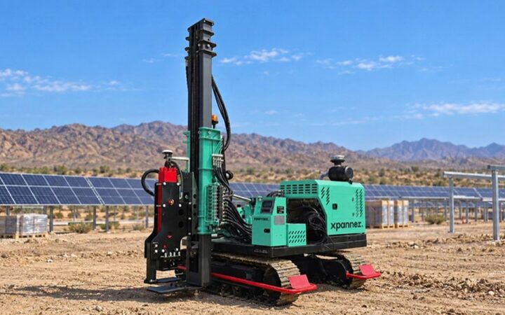 Xpanner Launches Automated Pile Driver for Solar Farms and Battery Storage